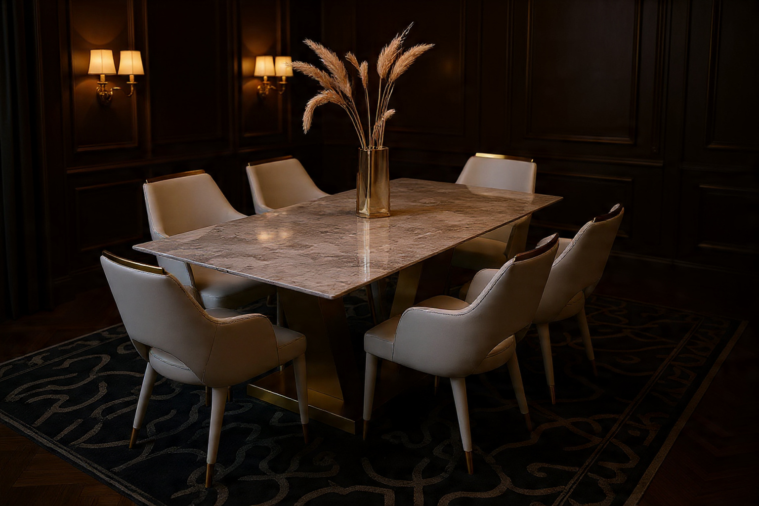 SALLE À MANGER GAYA GOLD – Image 3