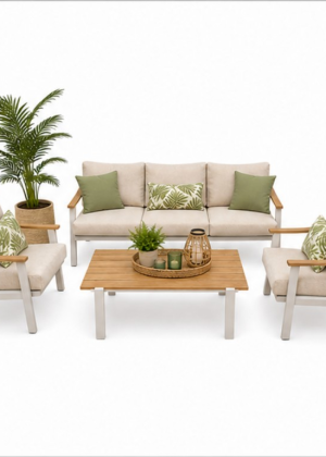 SALON JARDIN ALUMINIUM OASIS