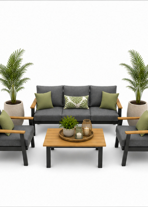 SALON JARDIN ALUMINIUM PALMA