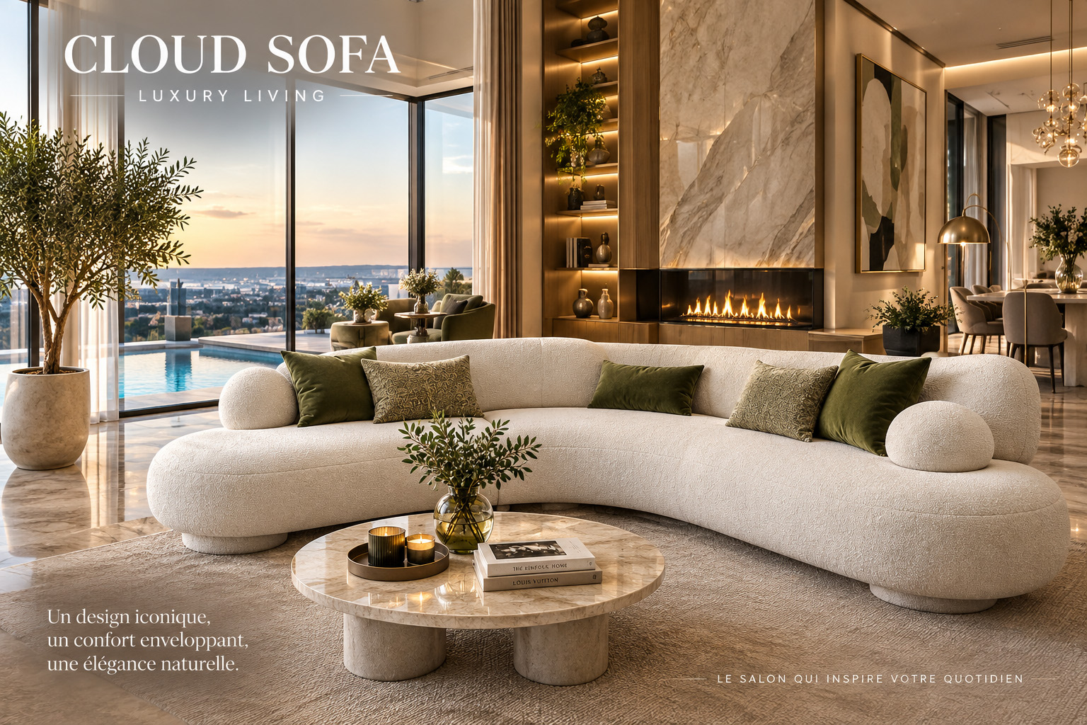 Salon Cloud Sofa – Image 3